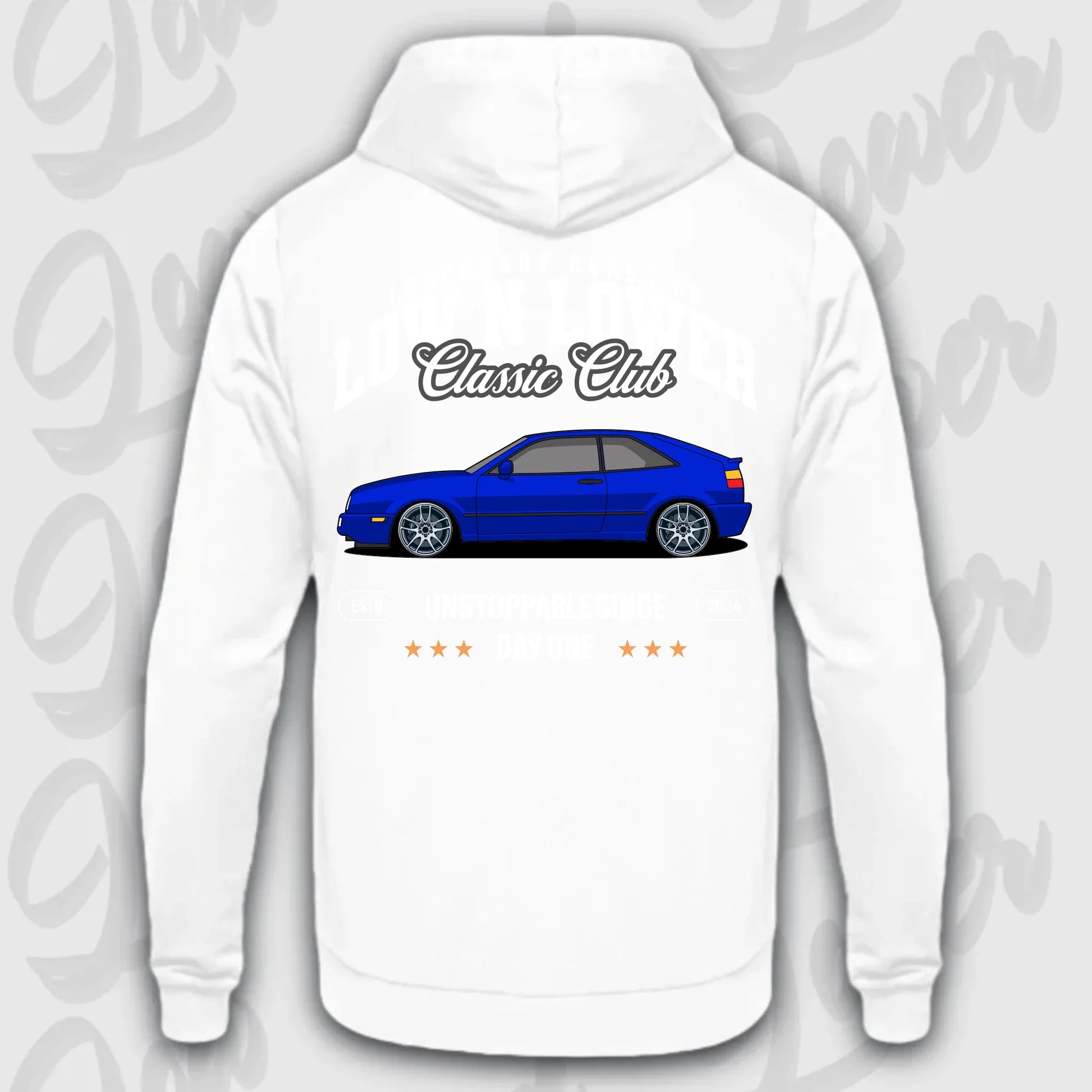 Mockup Stand hoodie teeinblue - Shirt stand 2