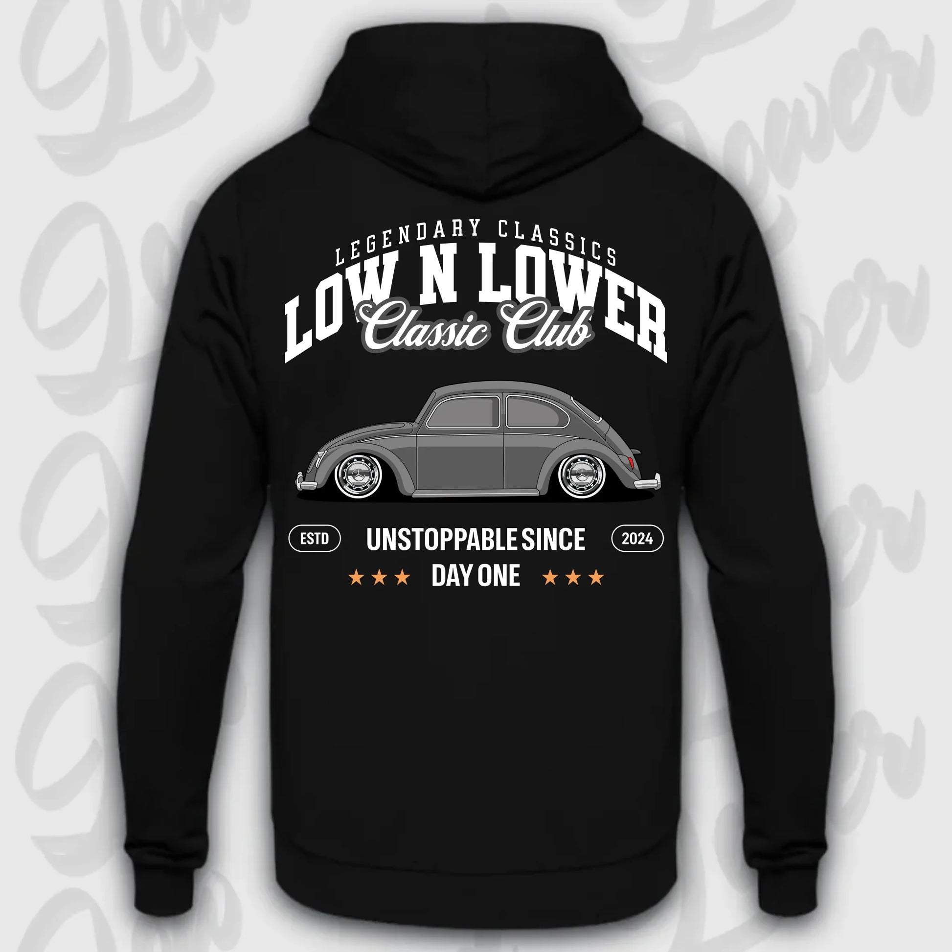 Mockup Stand hoodie teeinblue -      