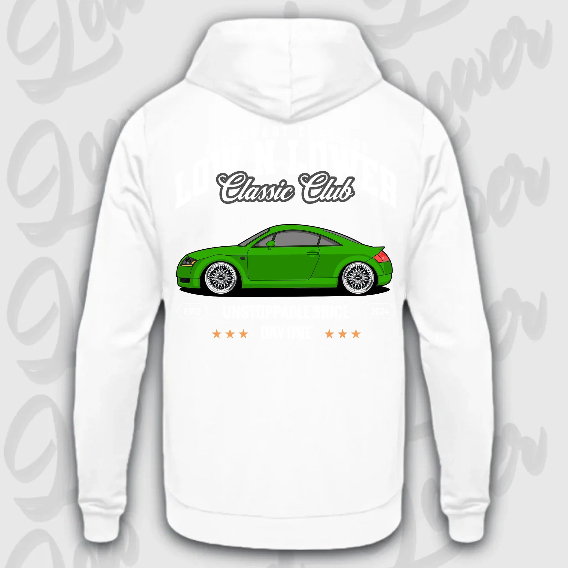 Mockup Stand hoodie teeinblue - Shirt stand 2