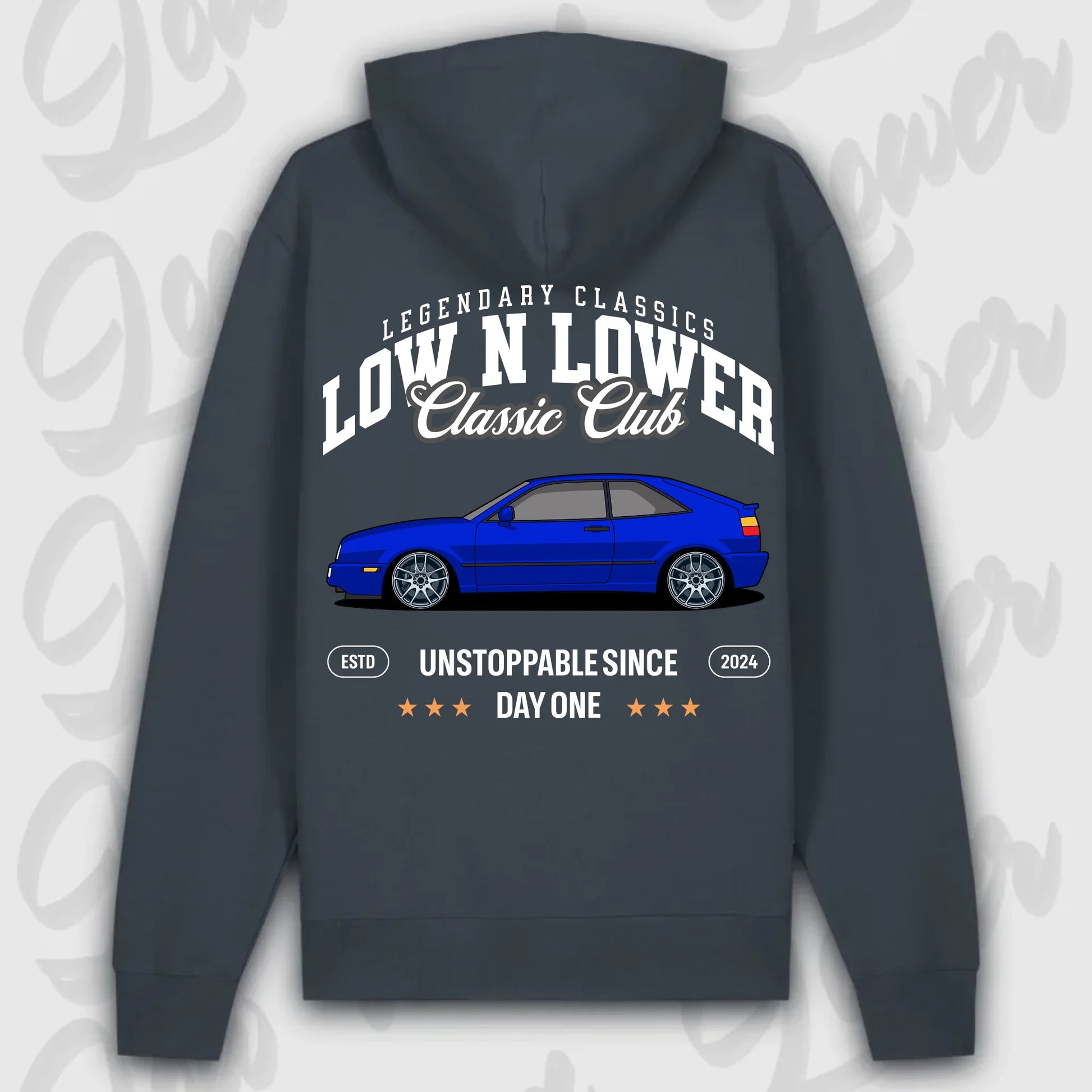 Mockup Premium Hoodie teeinblue - shirt Over 1