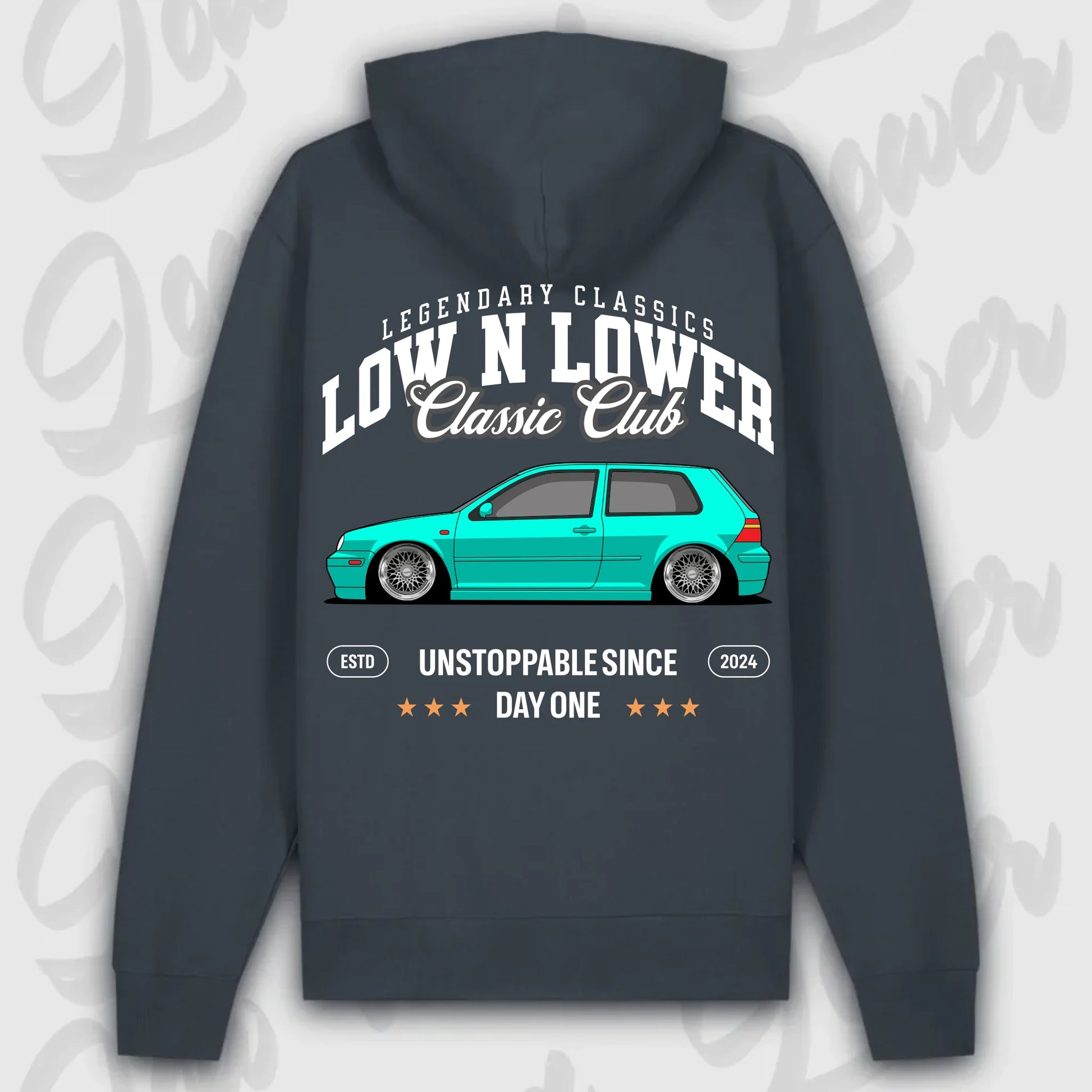 Mockup Premium Hoodie teeinblue - shirt Over 1
