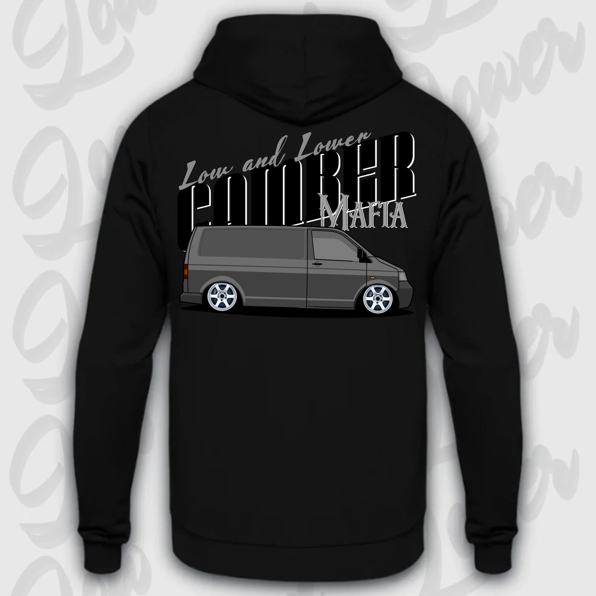 Mockup Stand hoodie teeinblue -      