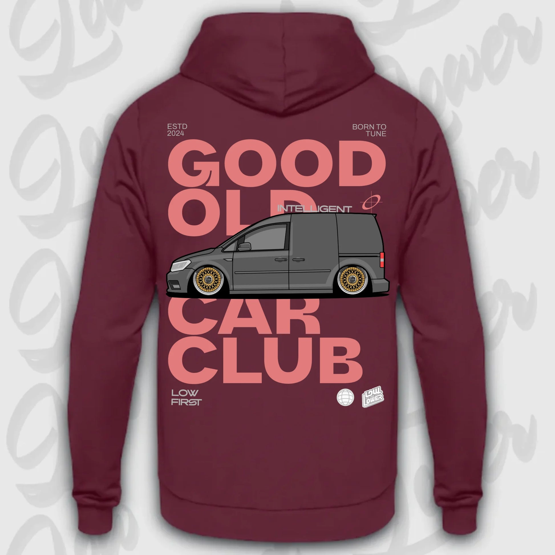 Mockup Stand hoodie teeinblue - Shirt 4