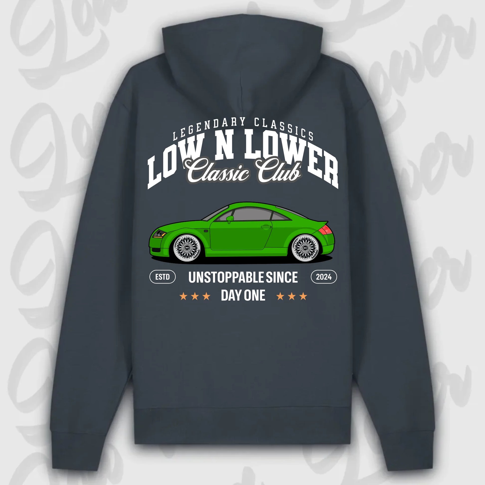 Mockup Premium Hoodie teeinblue - shirt Over 1