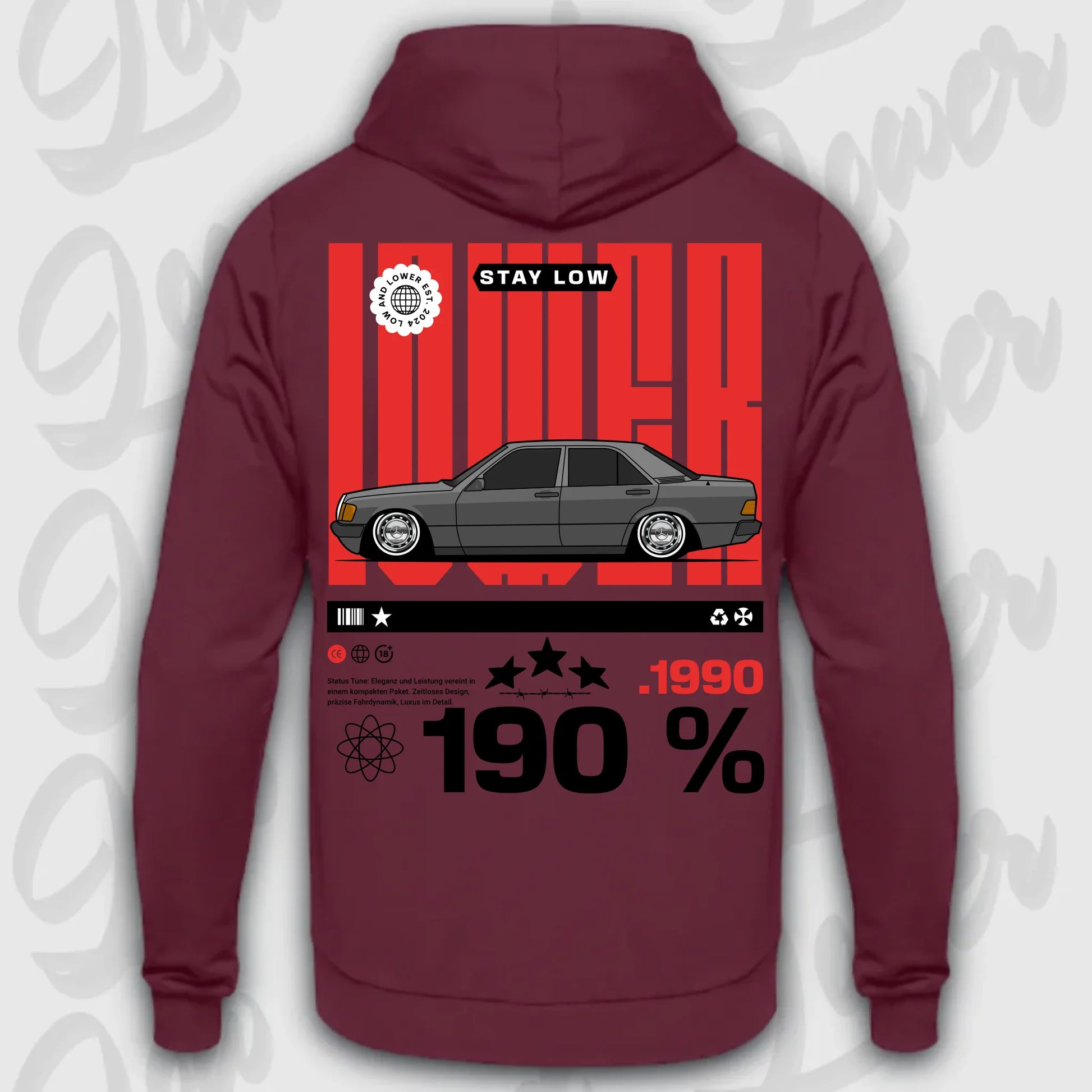 Mockup Stand hoodie teeinblue - Shirt 4