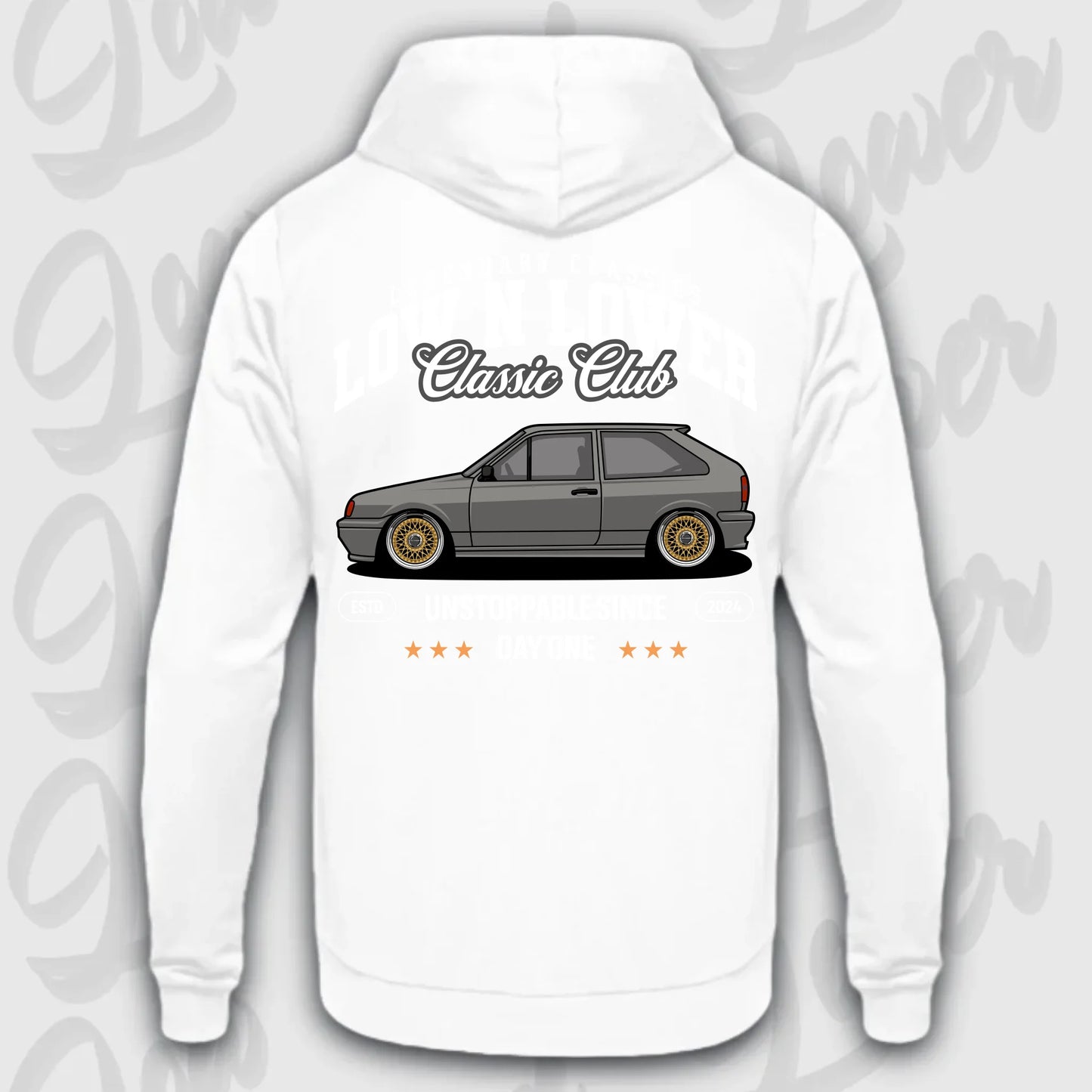 Mockup Stand hoodie teeinblue - Shirt stand 2