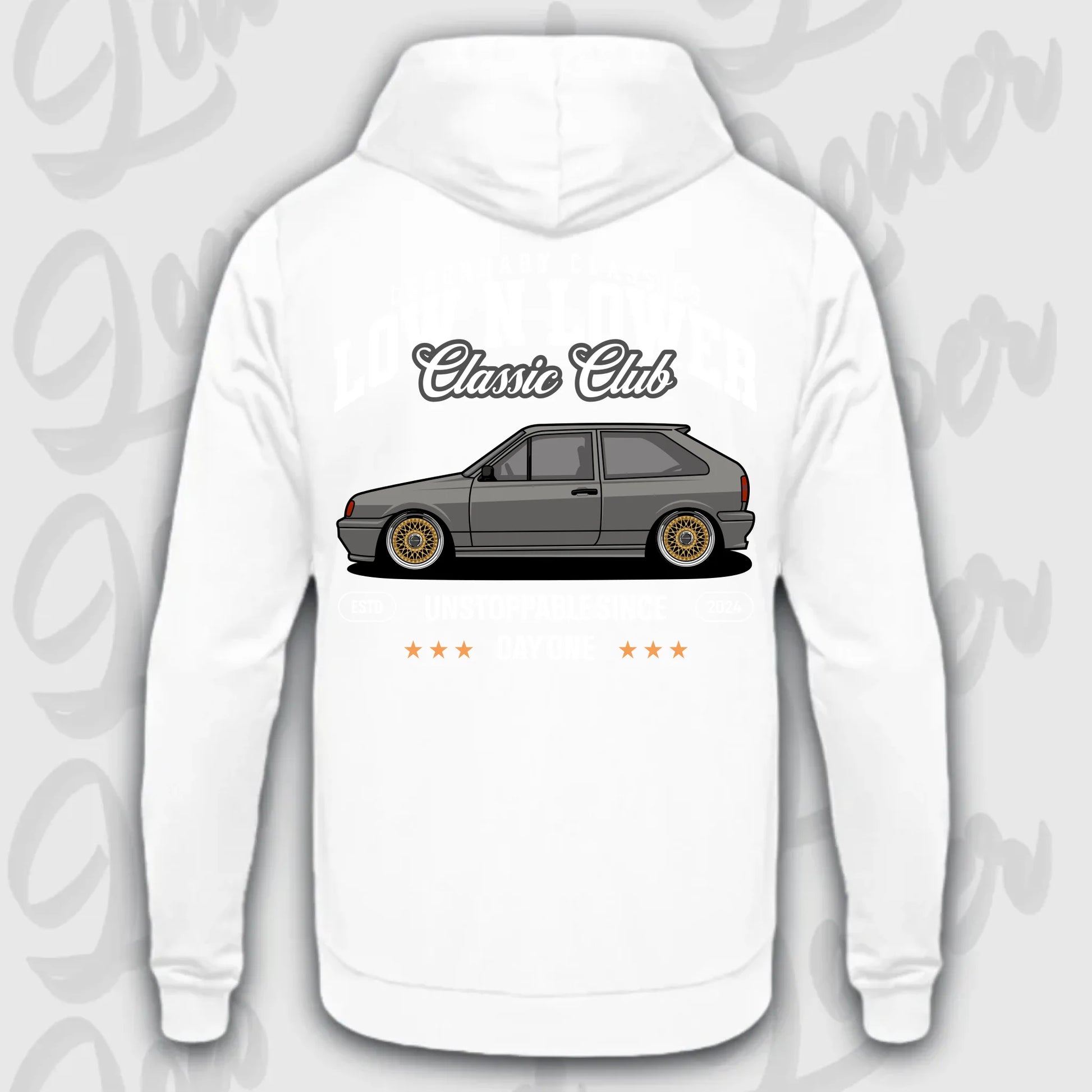 Mockup Stand hoodie teeinblue - Shirt stand 2