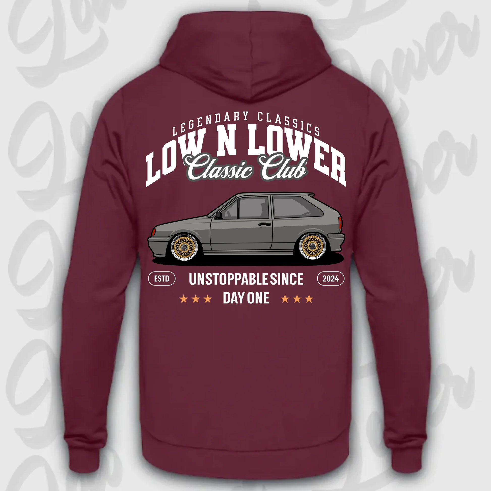 Mockup Stand hoodie teeinblue - Shirt 4