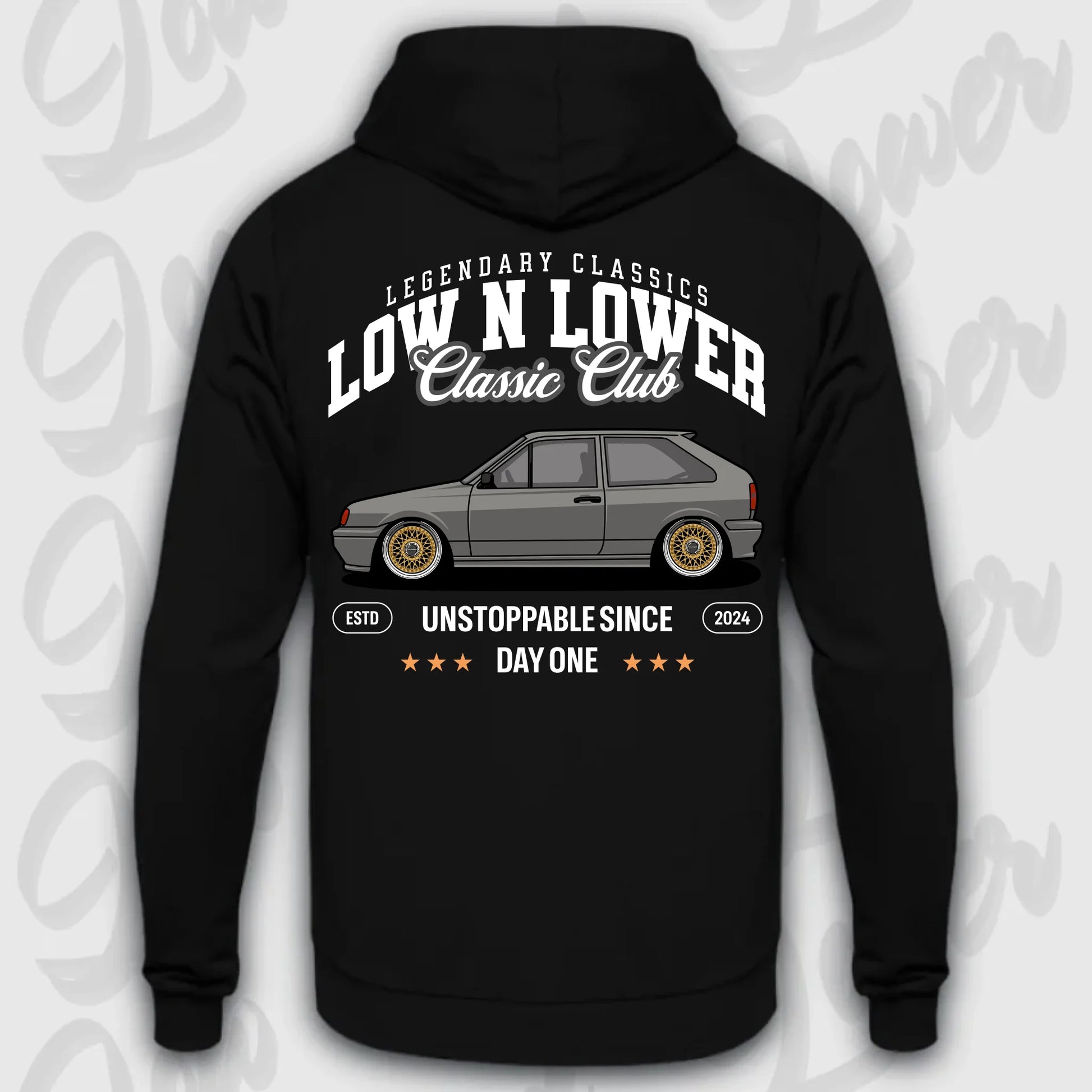 Mockup Stand hoodie teeinblue -      