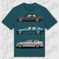 T-Shirt E30 - E46 - personalisierbar Standard T-Shirt ( Front Print ) Glazed-Green XXL