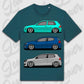 T-Shirt MK4 - MK6 - personalisierbar Standard T-Shirt ( Front Print ) Glazed-Green XXL