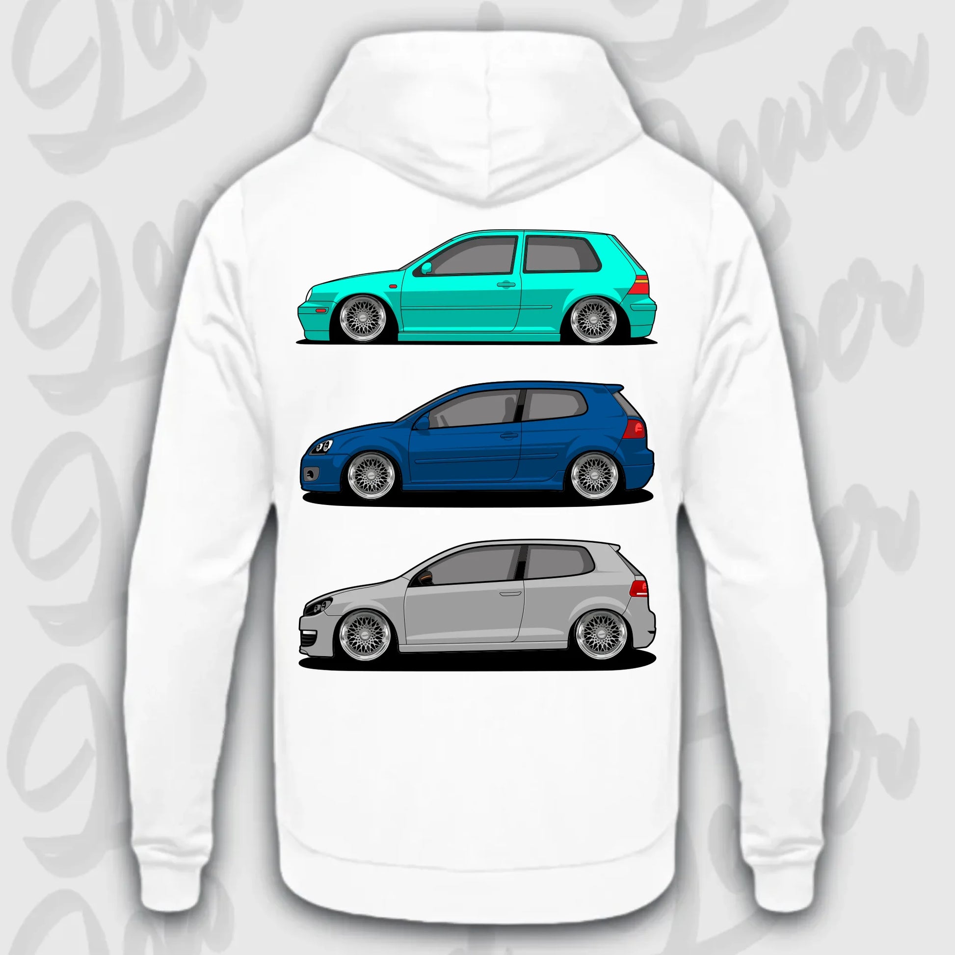 Mockup Stand hoodie teeinblue - Shirt stand 2