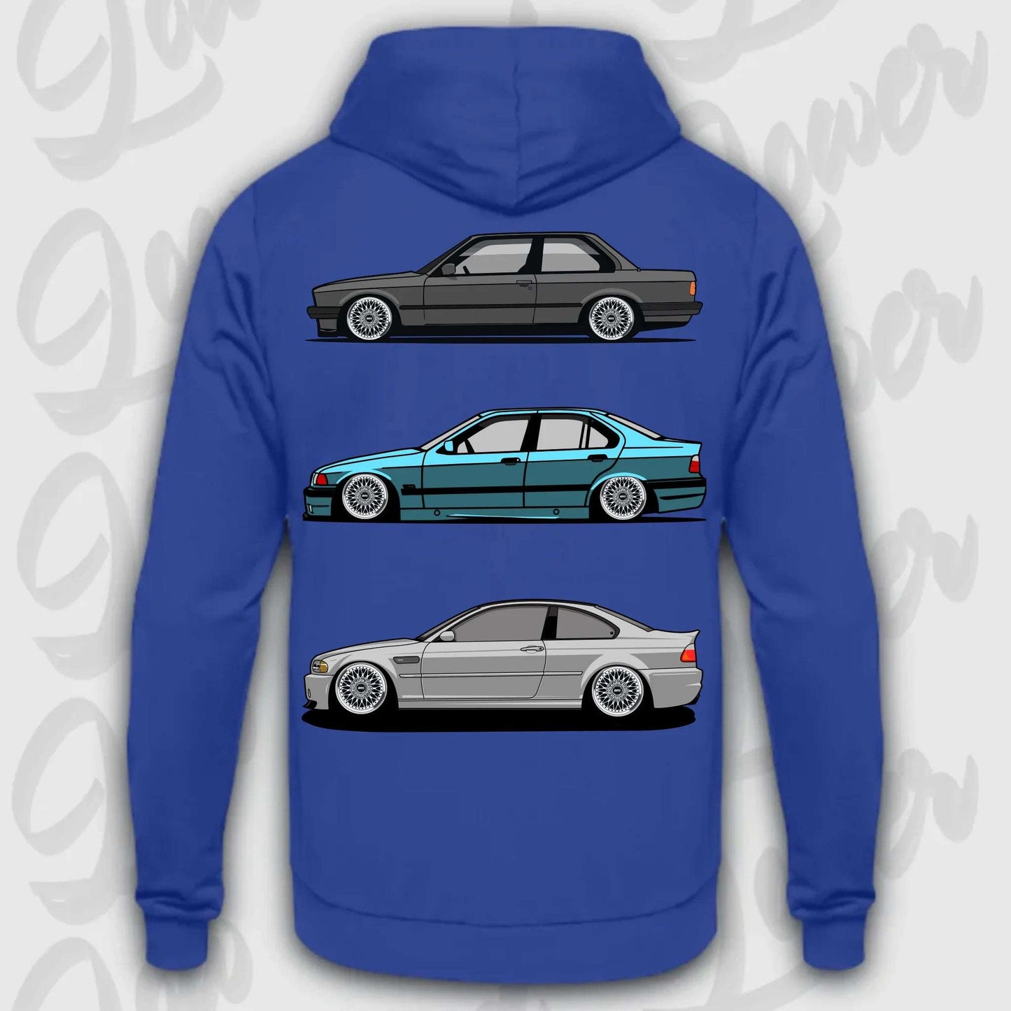Hoodie E30 - E46 - personalisierbar Standard Hoodie Royal-Blue