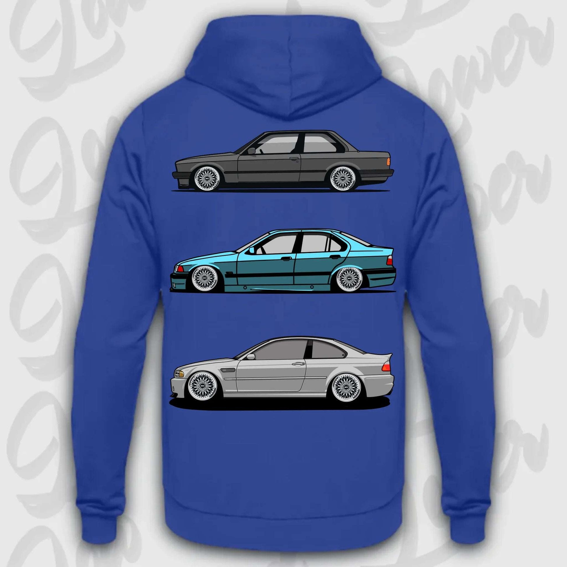 Hoodie E30 - E46 - personalisierbar Standard Hoodie Royal-Blue