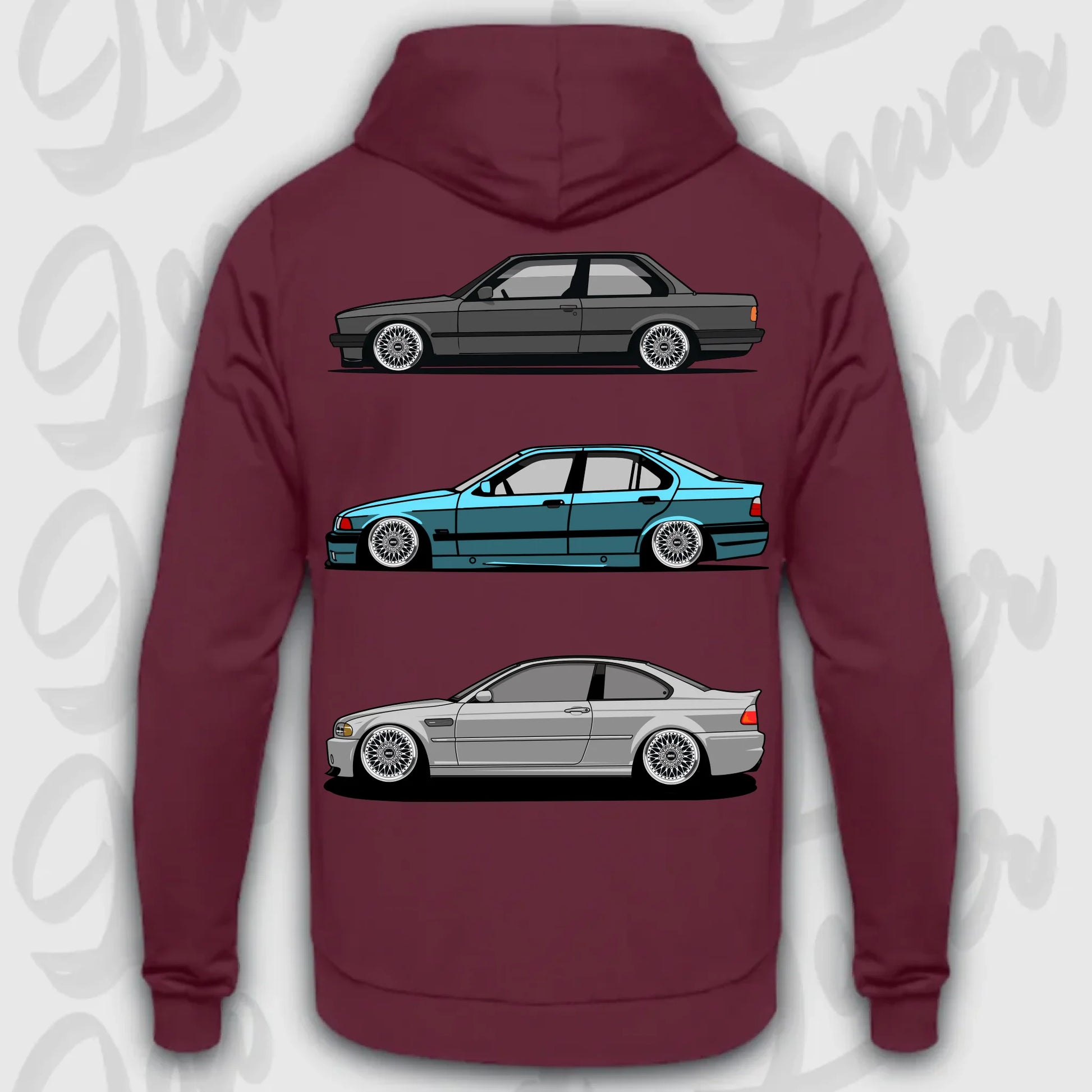 Mockup Stand hoodie teeinblue - Shirt 4