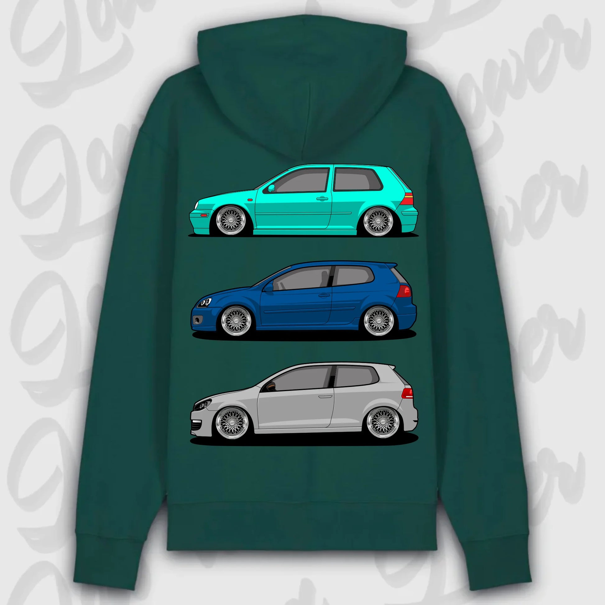 Mockup Premium Hoodie teeinblue - Shirt 4
