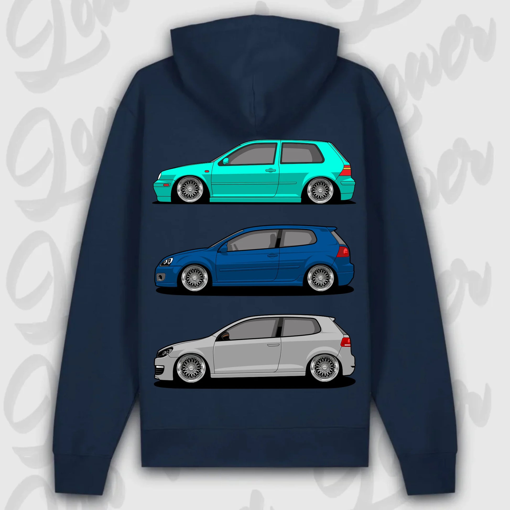 Mockup Premium Hoodie teeinblue - Shirt stand 2