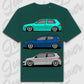 T-Shirt MK4 - MK6 - personalisierbar Oversized T-Shirt ( Front Print ) Glazed-Green