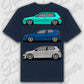 T-Shirt MK4 - MK6 - personalisierbar Oversized T-Shirt ( Back Print )