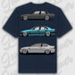 T-Shirt E30 - E46 - personalisierbar Oversized T-Shirt ( Back Print )