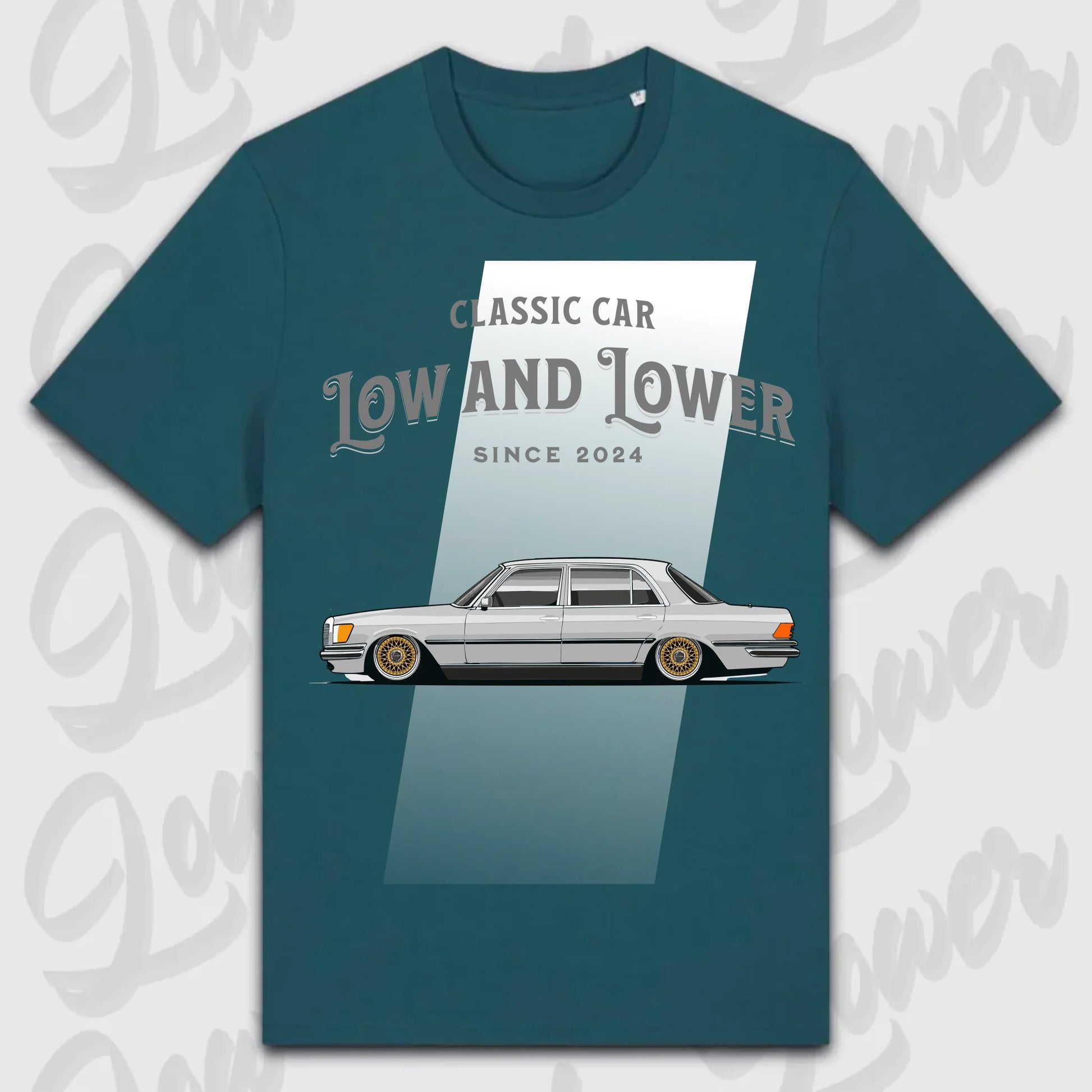 T-Shirt W116 - personalisierbar Standard T-Shirt ( Front Print ) Glazed-Green XXL