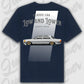 T-Shirt W116 - personalisierbar Standard T-Shirt ( Back Print ) French-Navy