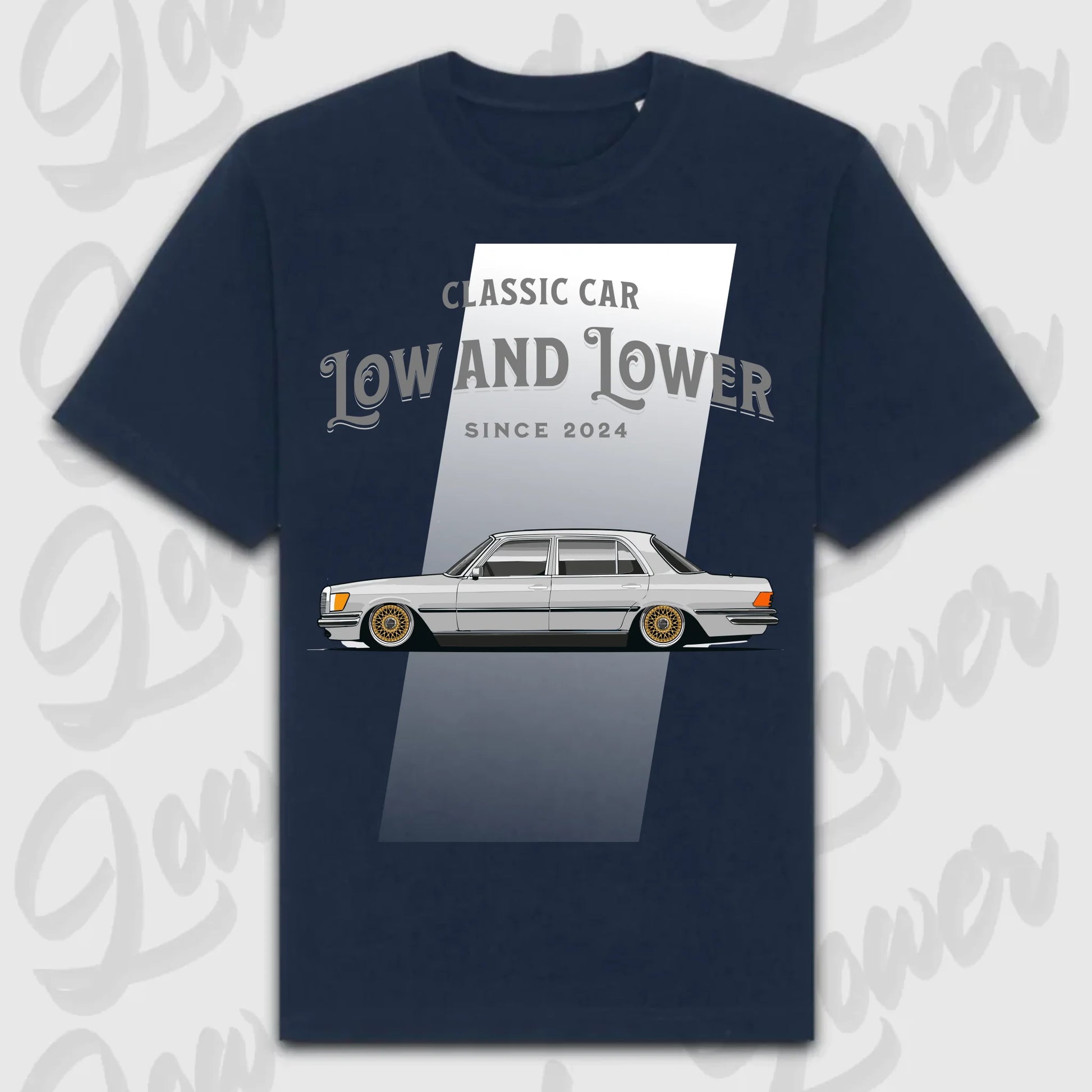 T-Shirt W116 - personalisierbar Oversized T-Shirt ( Front Print )