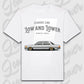 T-Shirt W116 - personalisierbar Oversized T-Shirt ( Front Print ) White