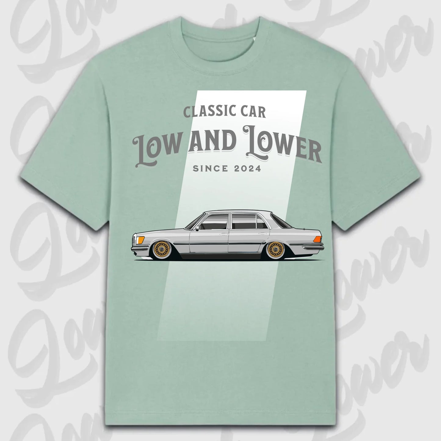 T-Shirt W116 - personalisierbar Oversized T-Shirt ( Front Print ) Aloe