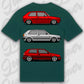 T-Shirt MK1 - MK 3 - personalisierbar Standard T-Shirt ( Back Print ) Glazed-Green XXL