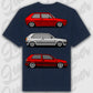 T-Shirt MK1 - MK 3 - personalisierbar Standard T-Shirt ( Back Print ) French-Navy