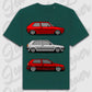 T-Shirt MK1 - MK 3 - personalisierbar Oversized T-Shirt ( Front Print ) Glazed-Green
