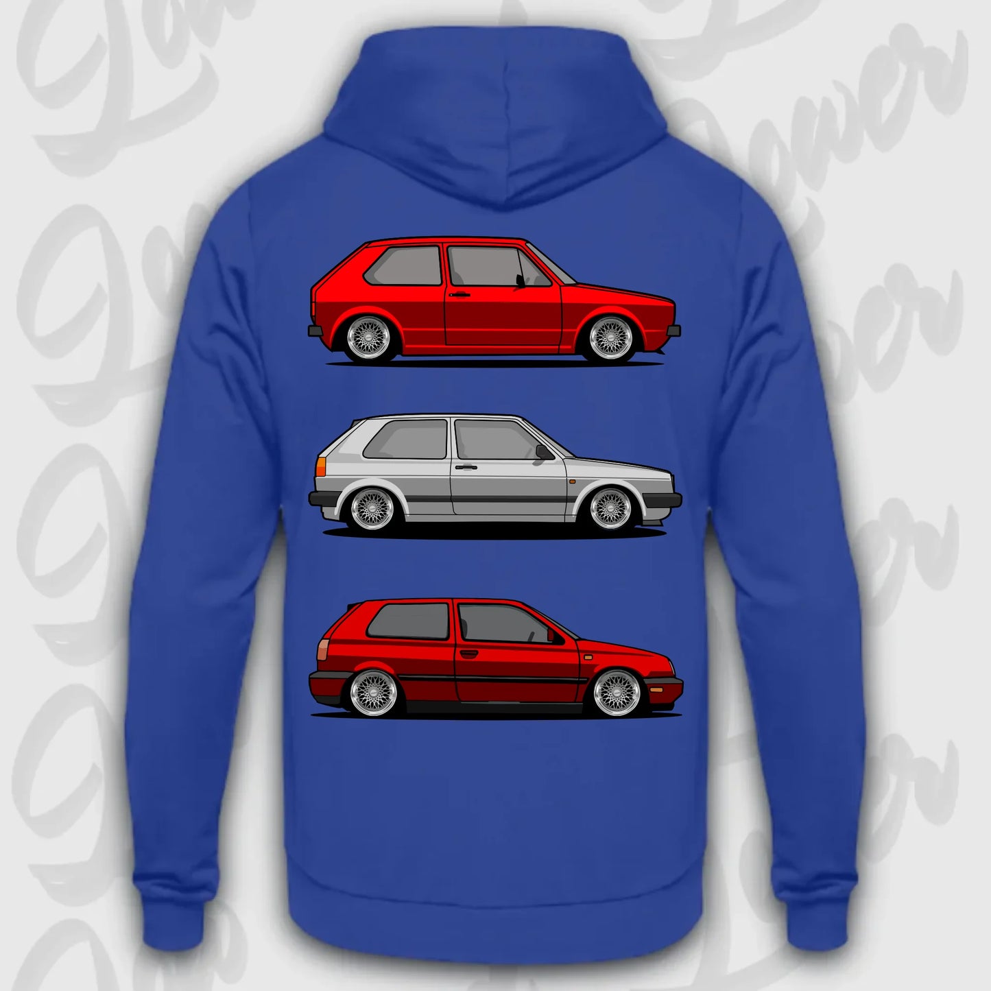 Hoodie MK1 - MK3 - personalisierbar Standard Hoodie Royal-Blue