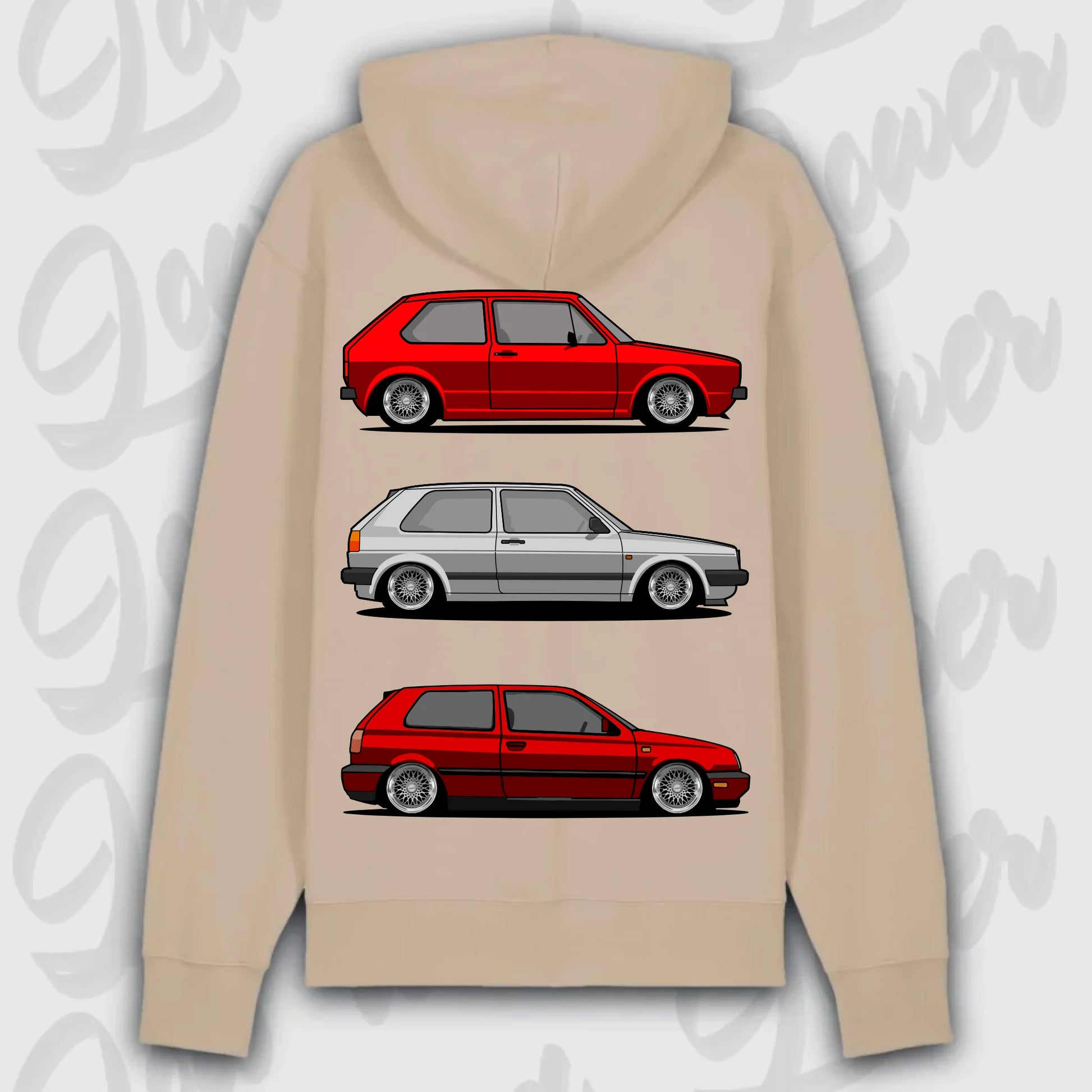 Hoodie MK1 - MK3 - personalisierbar Premium Hoodie Desert-Dust