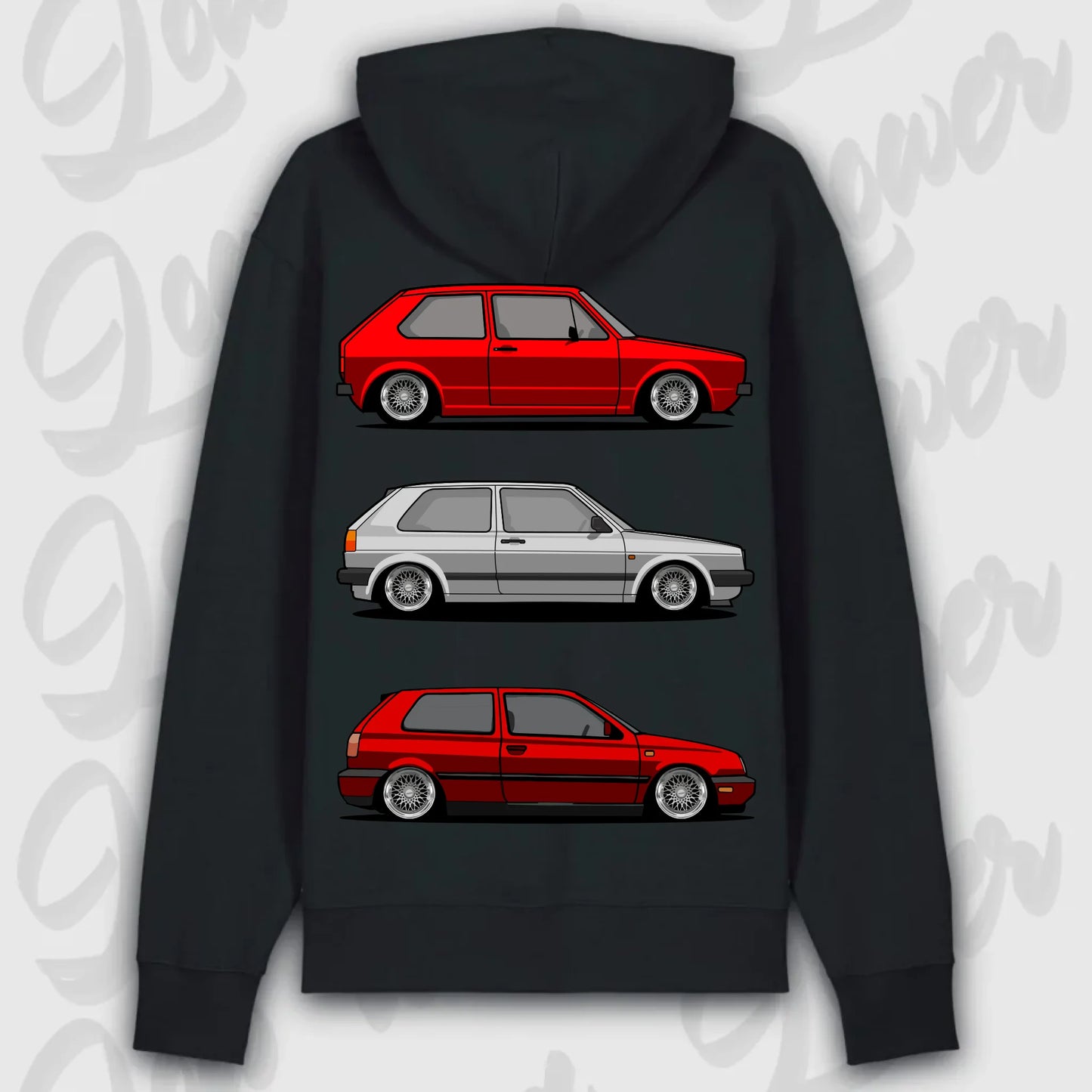 Hoodie MK1 - MK3 - personalisierbar Premium Hoodie Black