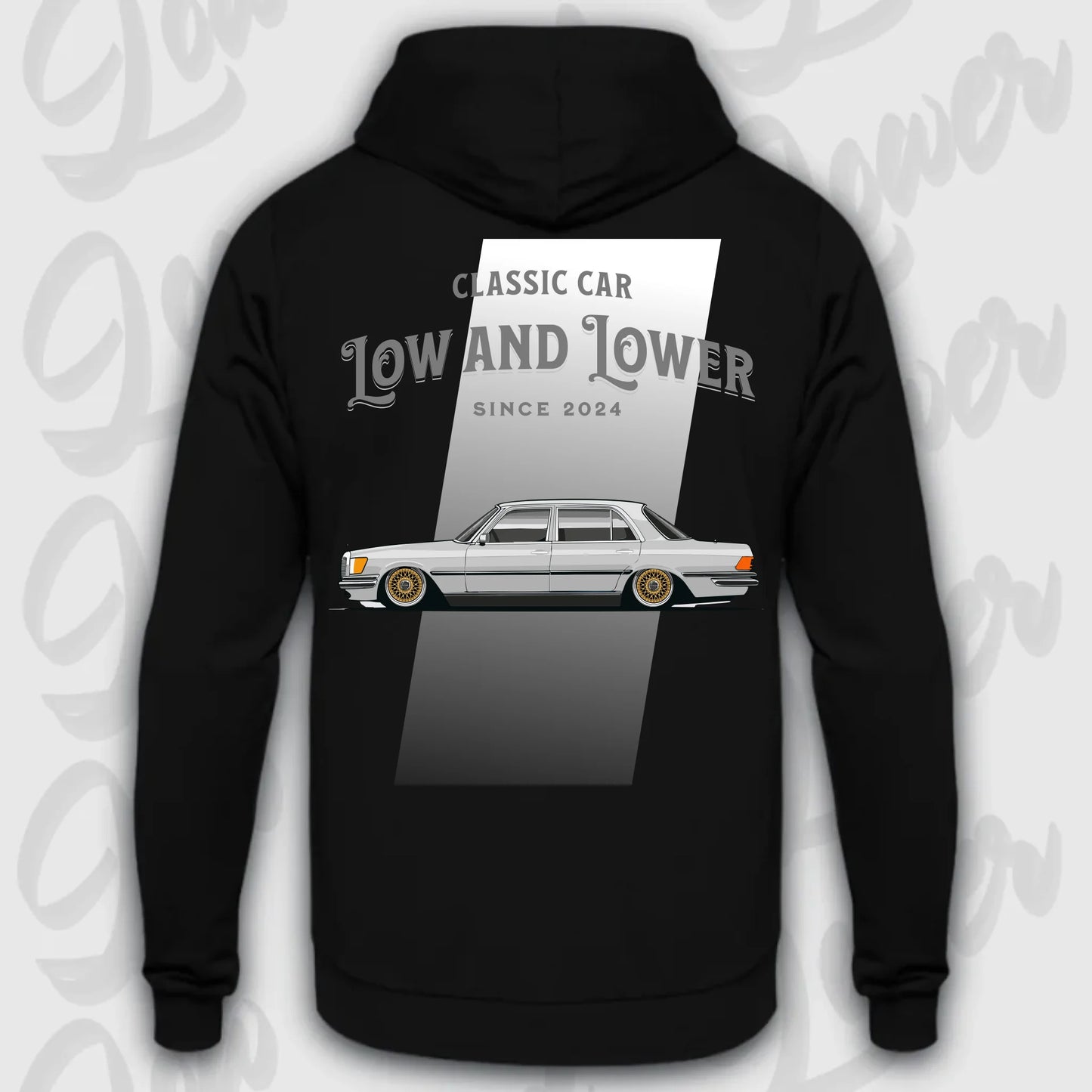 Hoodie W116 - personalisierbar Standard Hoodie Deep-Black