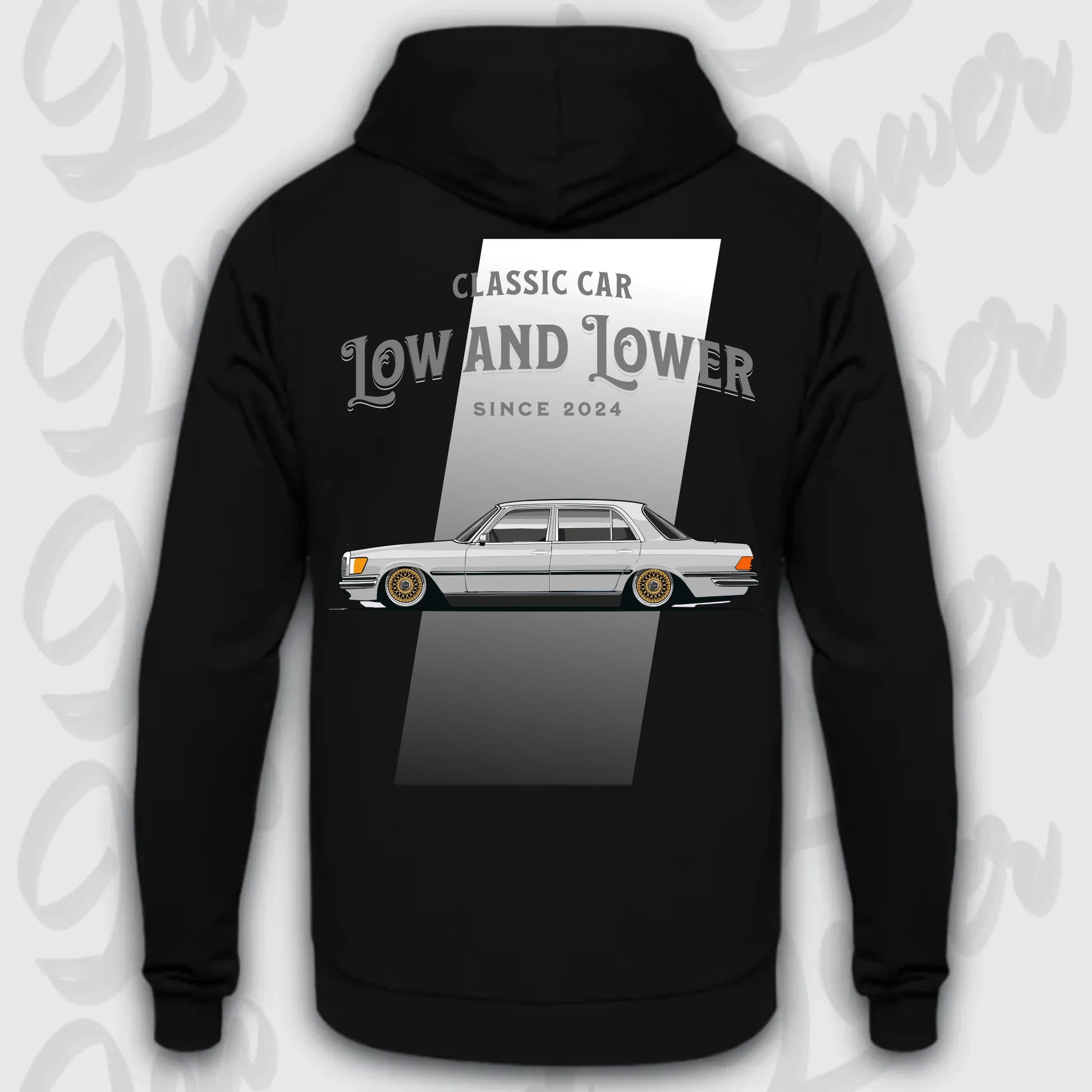 Hoodie W116 - personalisierbar Standard Hoodie Deep-Black