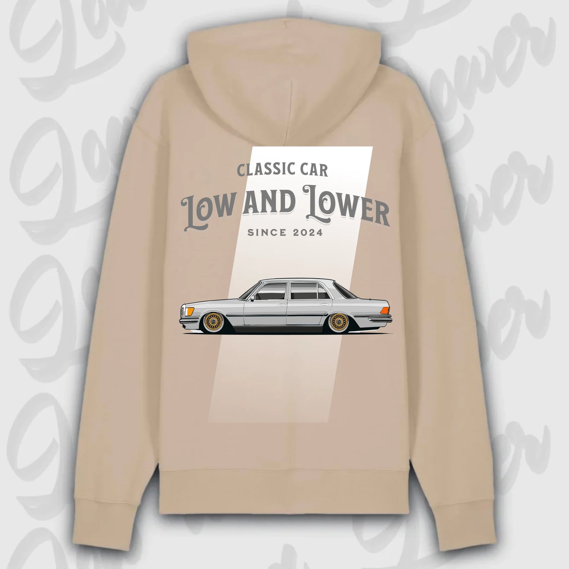 Hoodie W116 - personalisierbar Premium Hoodie Desert-Dust