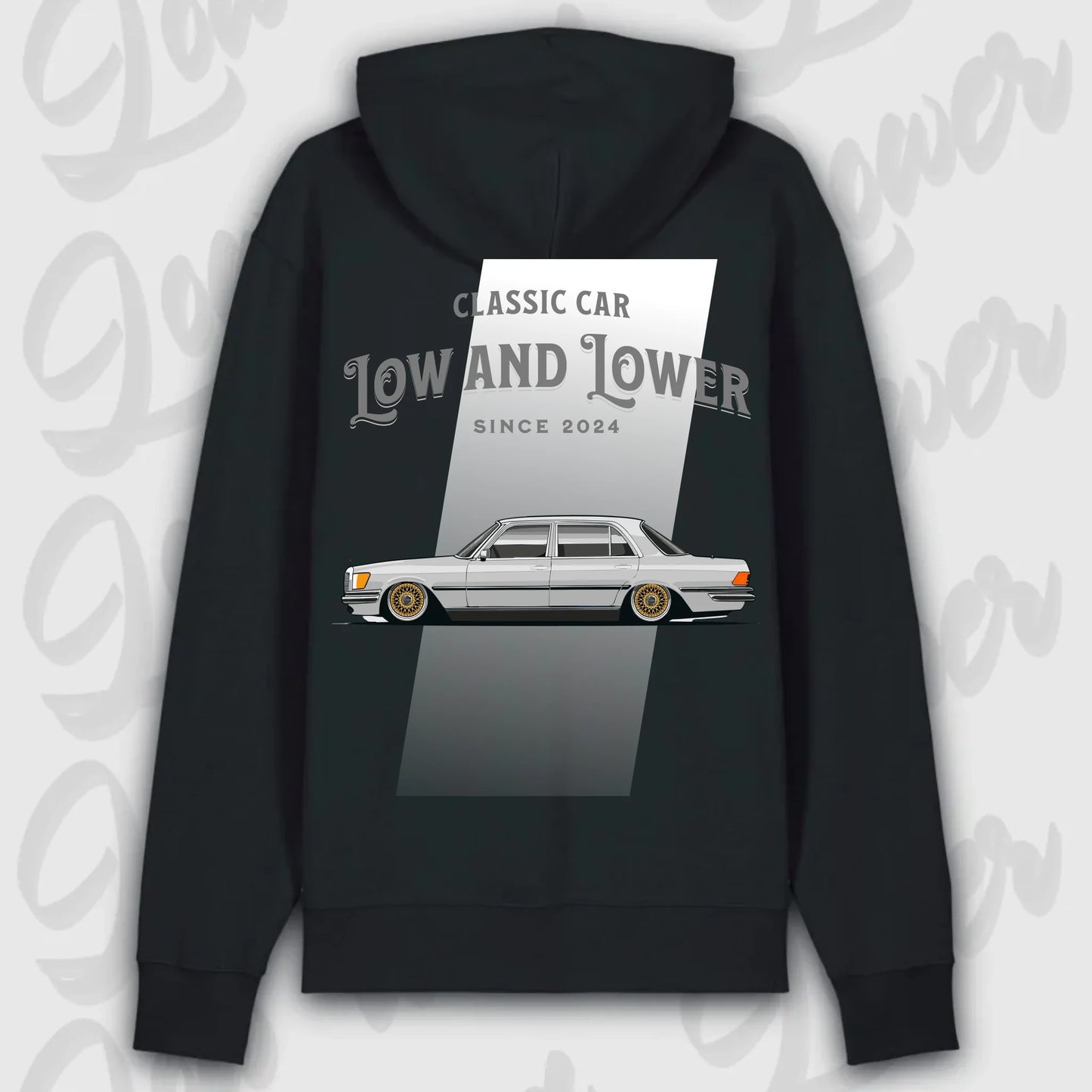 Hoodie W116 - personalisierbar Premium Hoodie Black
