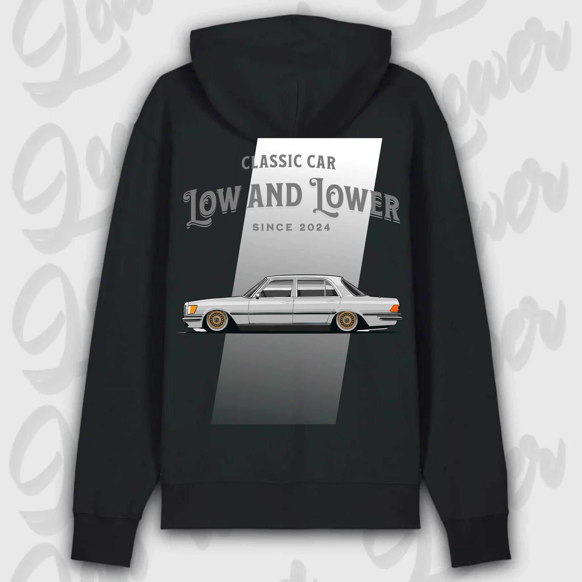Hoodie W116 - personalisierbar Premium Hoodie Black