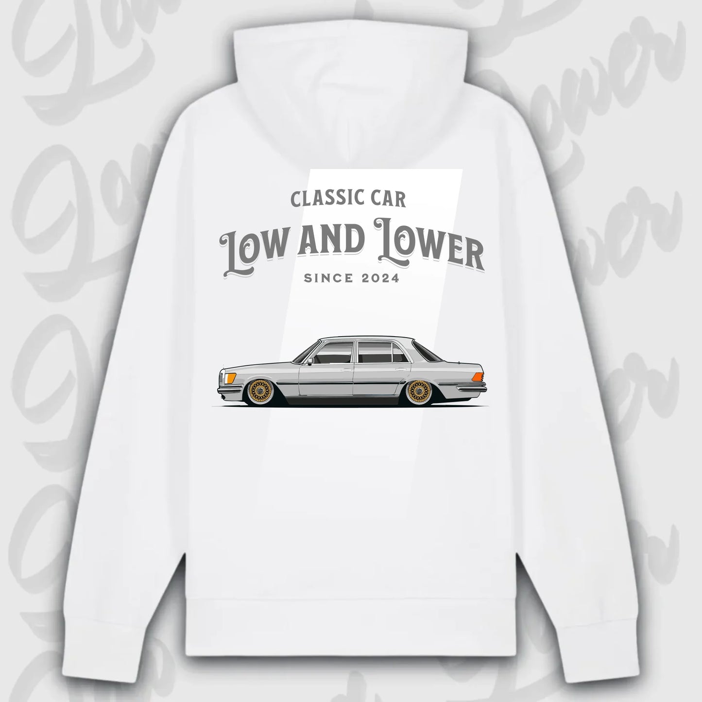 Hoodie W116 - personalisierbar Premium Hoodie White