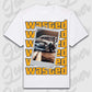 T-Shirt your Car Wasted Oversized T-Shirt ( Front Print ) White