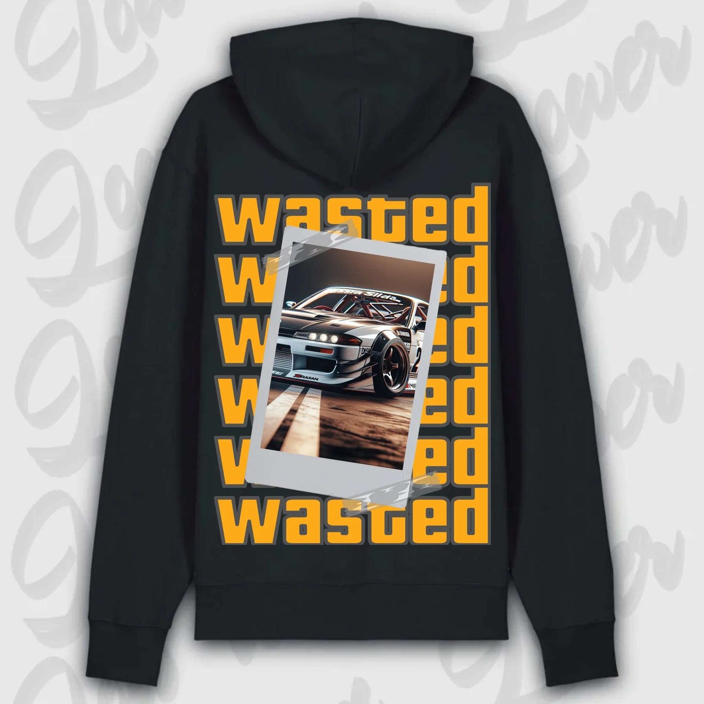 Hoodie your Car Wasted Premium Hoodie Black