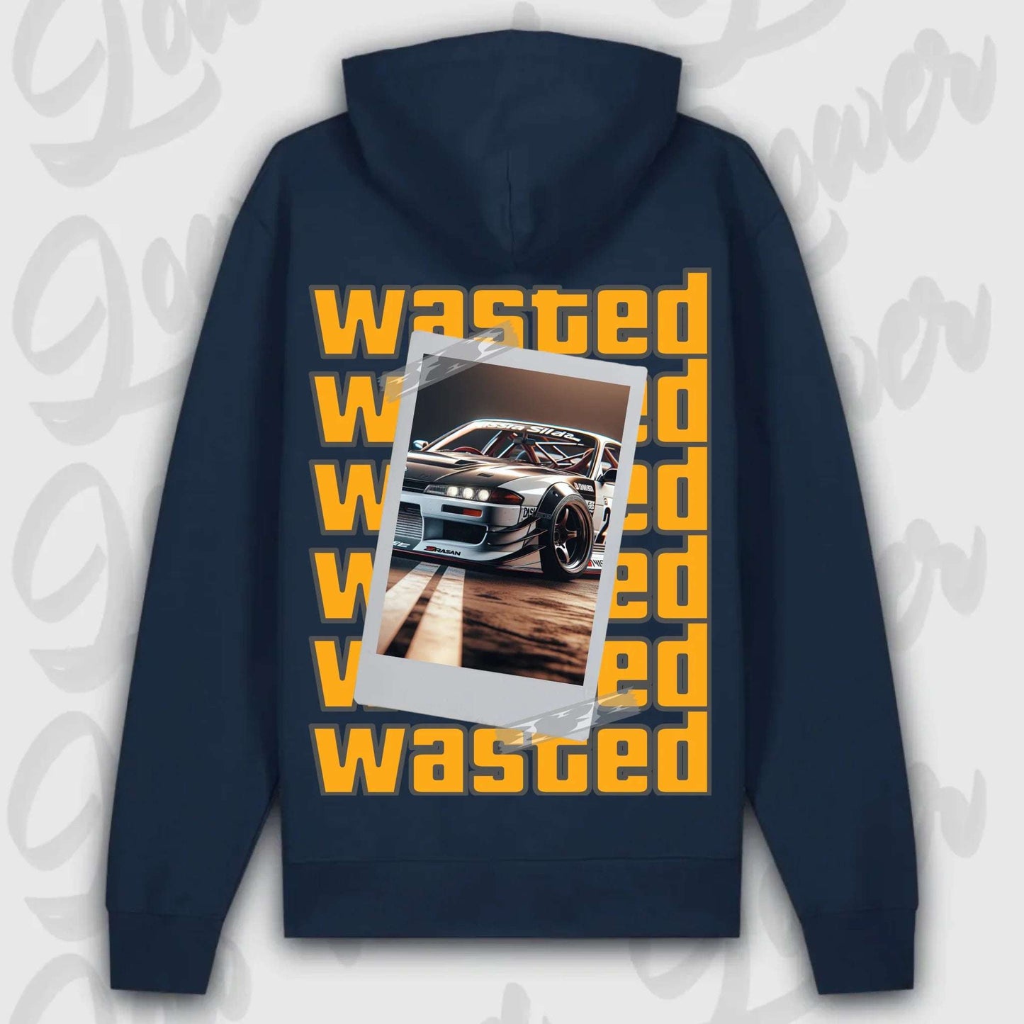 Hoodie your Car Wasted Premium Hoodie French-Navy