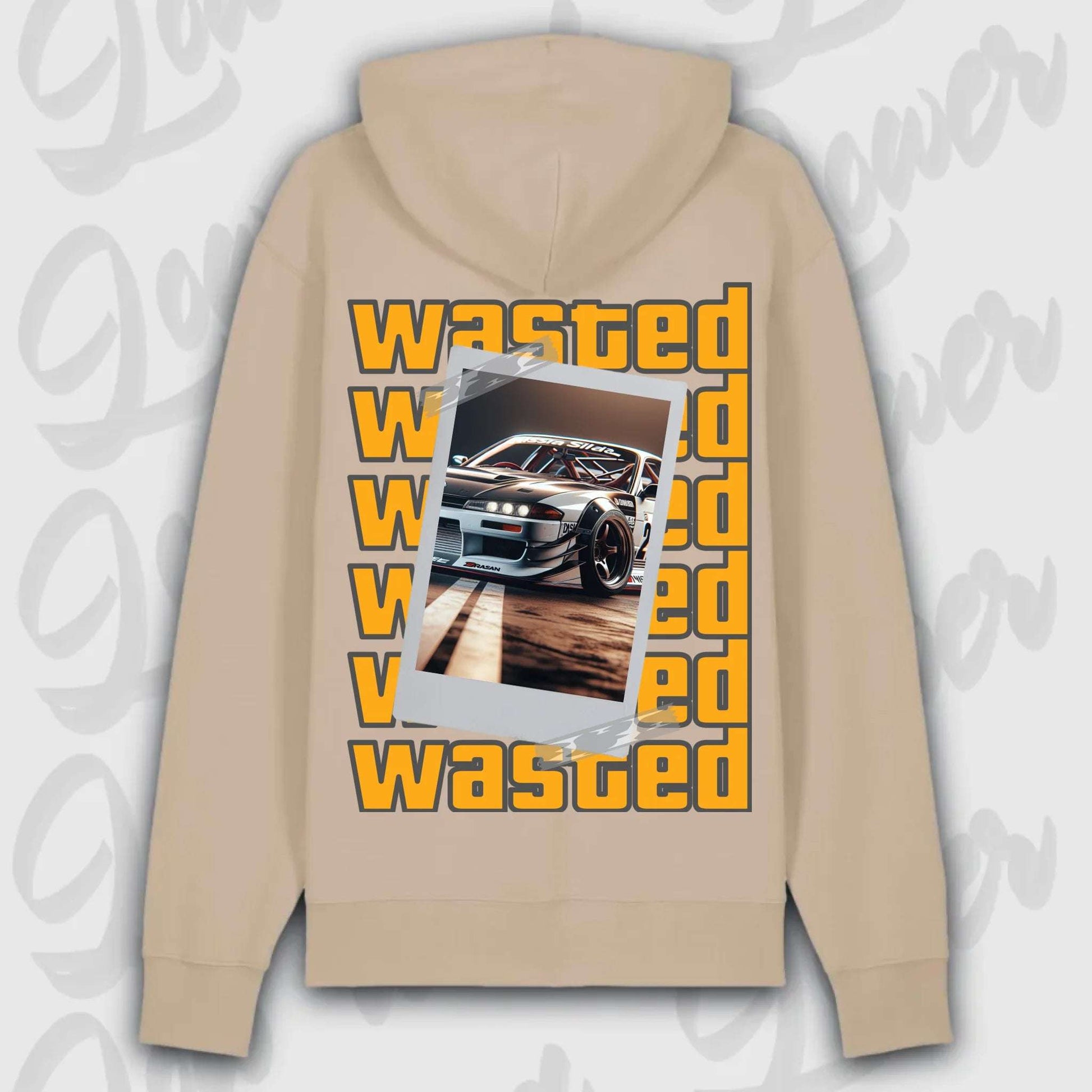 Hoodie your Car Wasted Premium Hoodie Desert-Dust