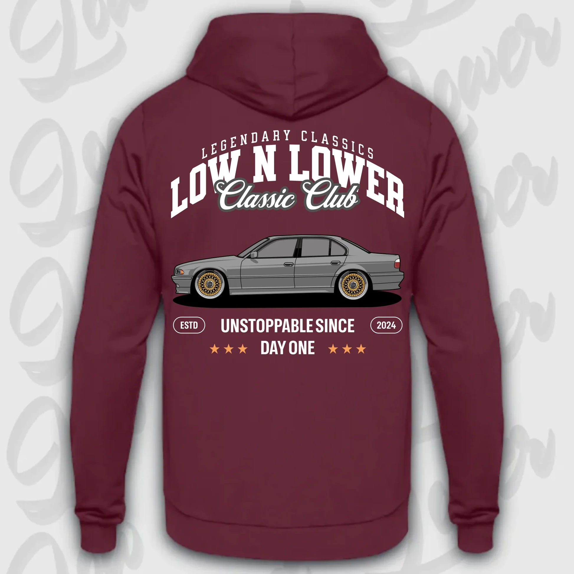 Mockup Stand hoodie teeinblue - Shirt 4