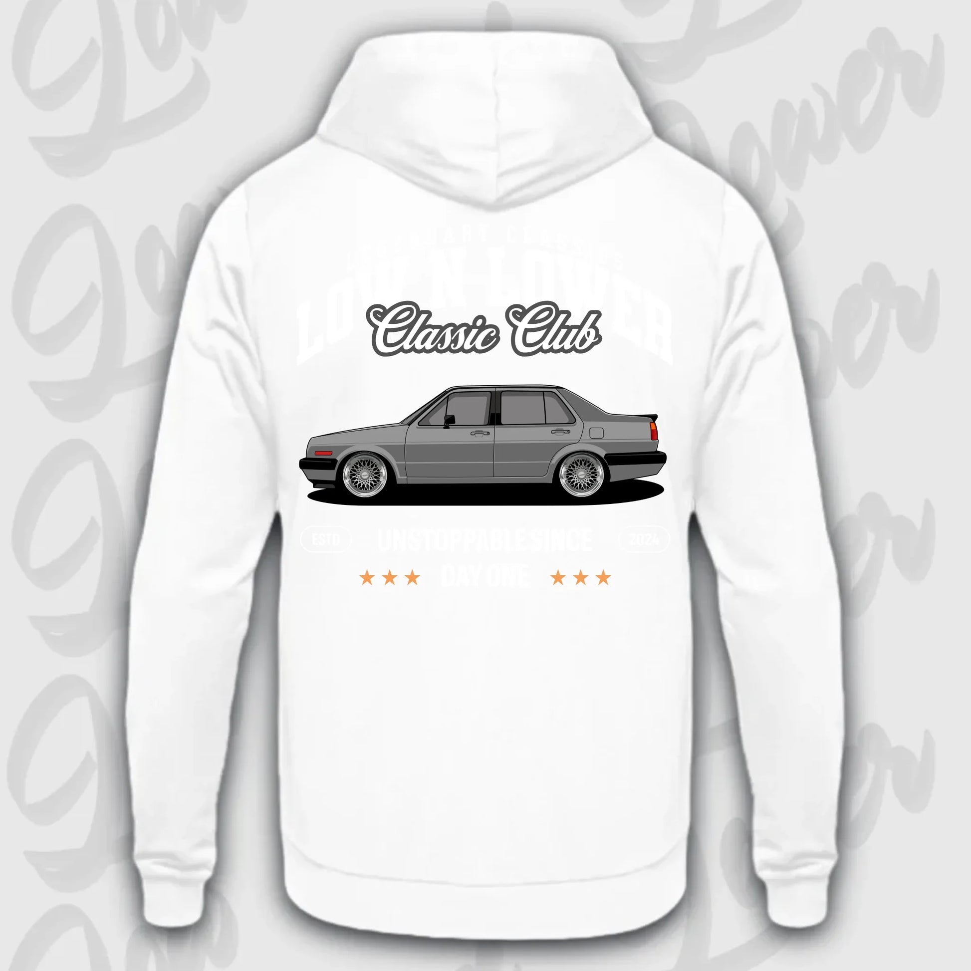 Mockup Stand hoodie teeinblue - Shirt stand 2
