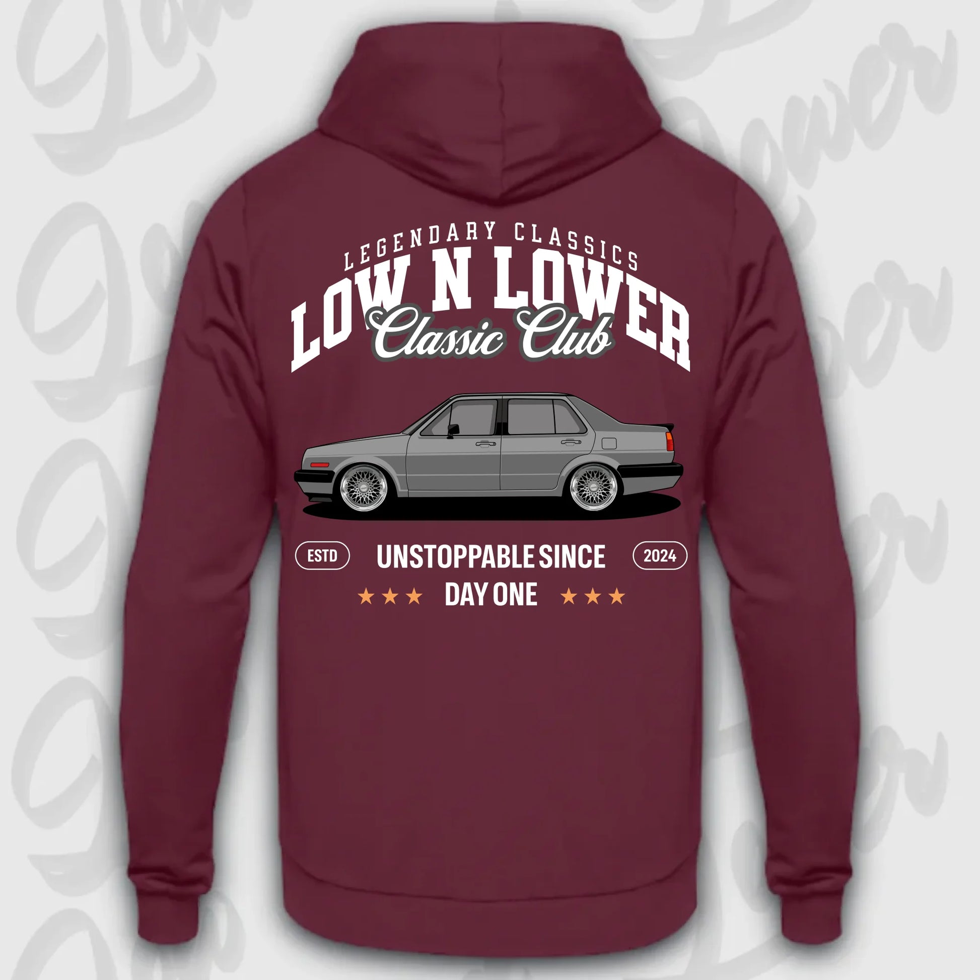 Mockup Stand hoodie teeinblue - Shirt 4