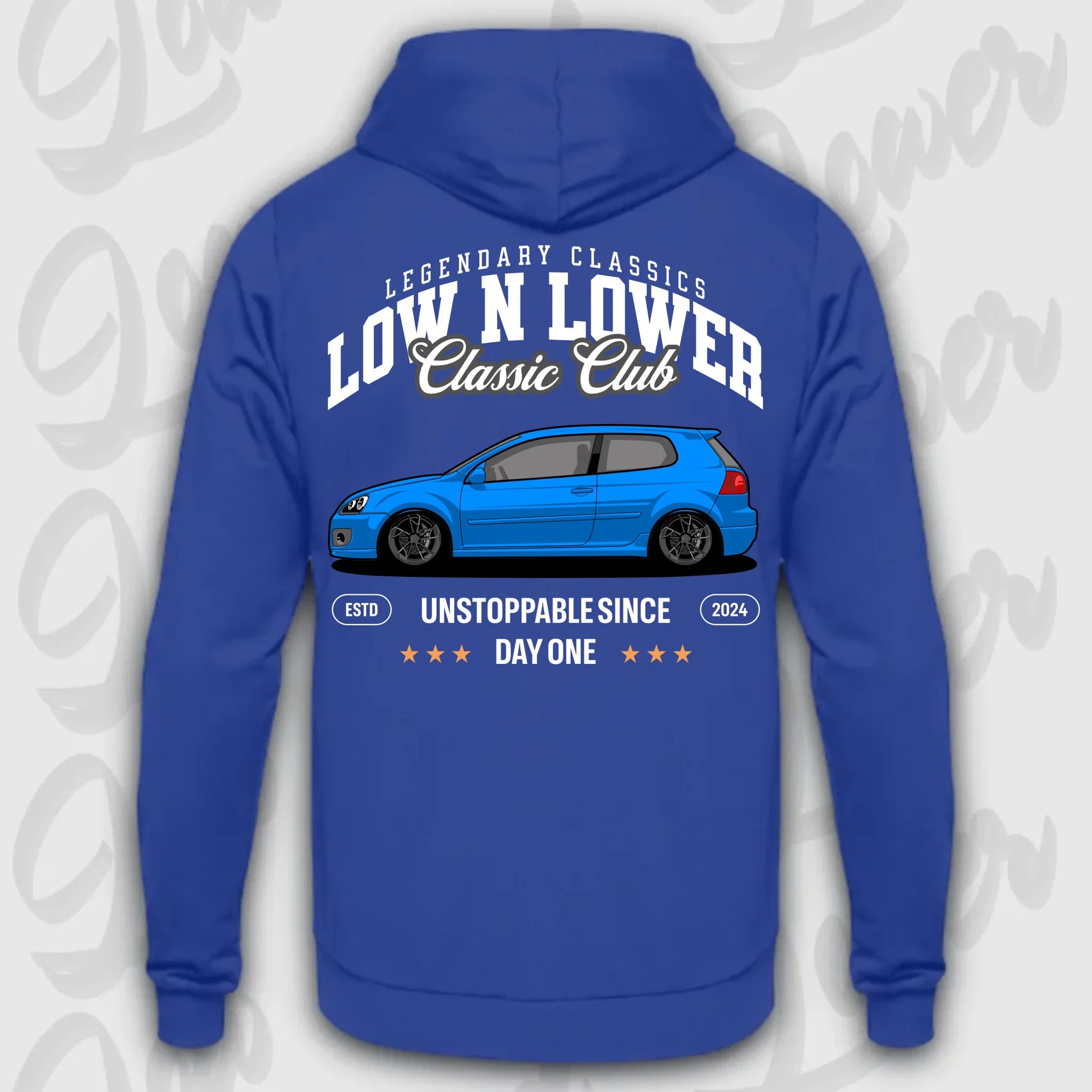 Mockup Stand hoodie teeinblue - shirt 5