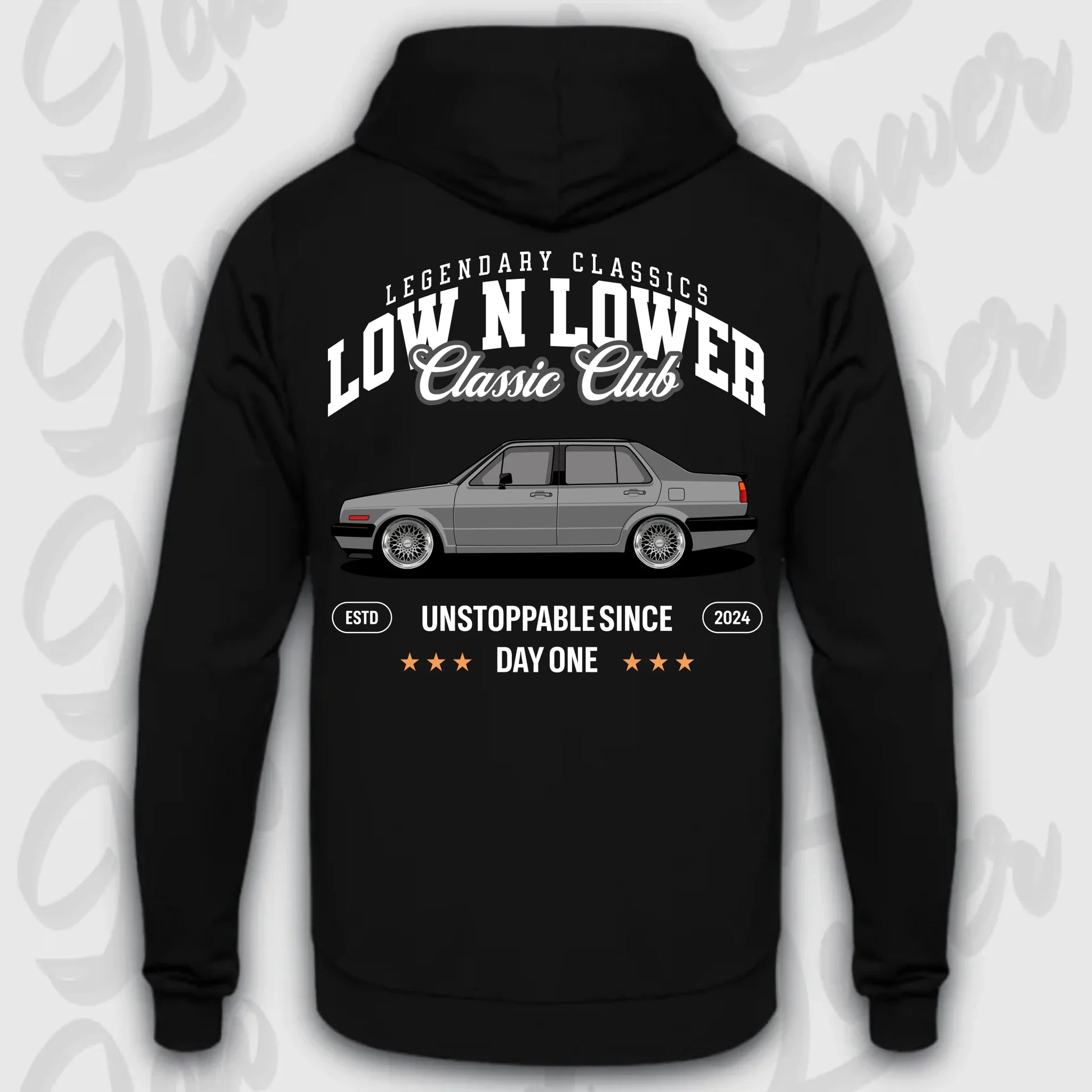 Mockup Stand hoodie teeinblue -      